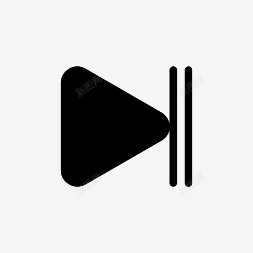 播放暂停多媒体音乐图标svg_新图网 https://ixintu.com 多媒体 播放 暂停 音乐