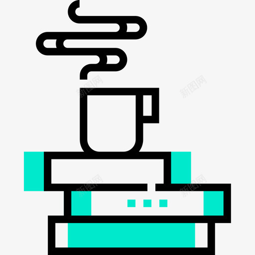 咖啡杯网页139单色图标svg_新图网 https://ixintu.com 单色 咖啡杯 网页设计139