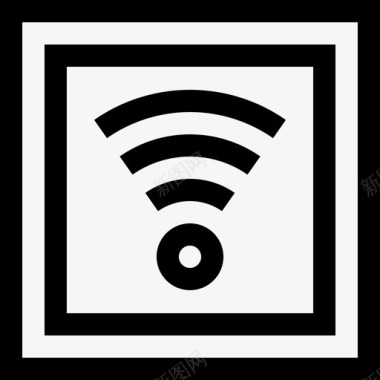 Wifi通信193线性图标图标