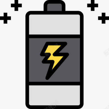 电池电2线颜色图标图标