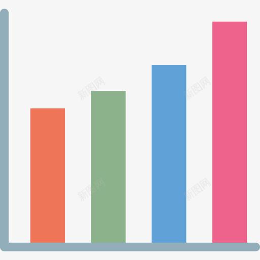 条形图图表和图表3平面图图标svg_新图网 https://ixintu.com 图表 平面图 条形图