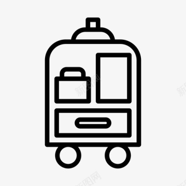 行李车包行李图标图标