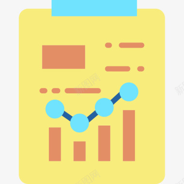 报告22号文件扁平图标图标