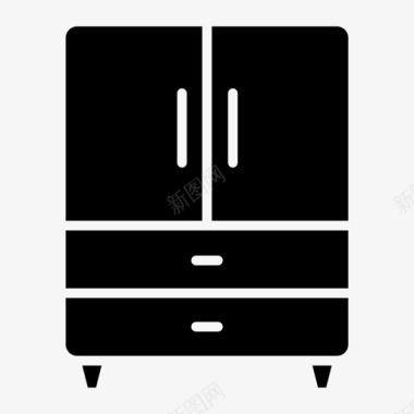 衣柜家具装饰雕纹图标图标