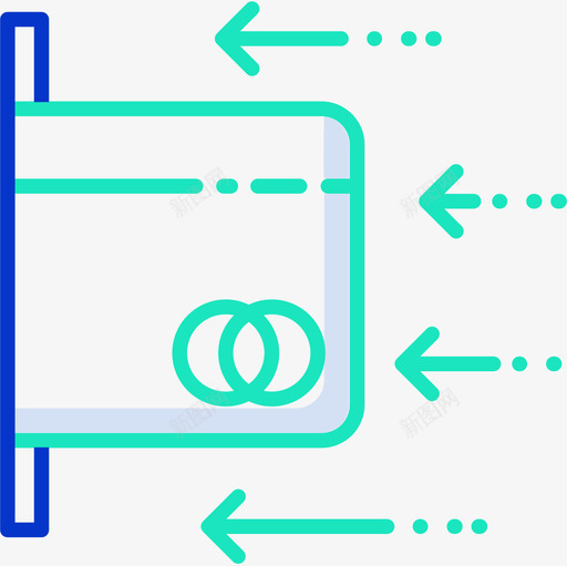 插入付款8轮廓颜色图标svg_新图网 https://ixintu.com 付款 插入 轮廓 颜色