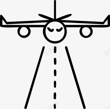 飞机航空公司机场图标图标