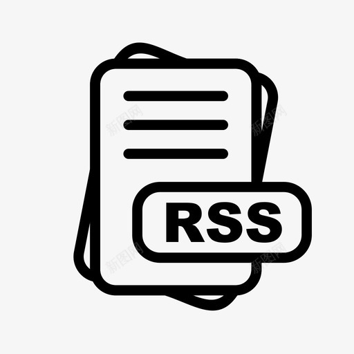 rss文件扩展名文件格式文件类型集合图标包svg_新图网 https://ixintu.com rss 图标 扩展名 文件 格式 类型 集合
