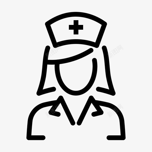 医护人员医生医疗保健图标svg_新图网 https://ixintu.com 医护人员 医生 医疗 医疗保健 医院 护士