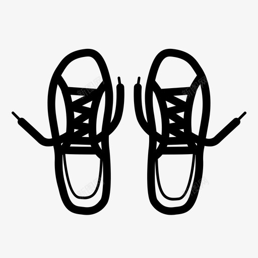 鞋子时尚男士图标svg_新图网 https://ixintu.com 图标 时尚 款式 男士 鞋子 风格