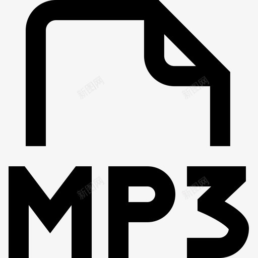 Mp3音乐151大纲图标svg_新图网 https://ixintu.com Mp3 大纲 音乐151
