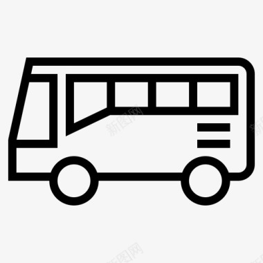 公共汽车公共交通火车图标图标