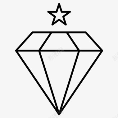 钻石最爱珠宝图标图标