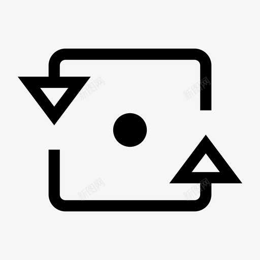 重置缩放聚焦撤消图标svg_新图网 https://ixintu.com hud 分析 撤消 缩放 聚焦 重置