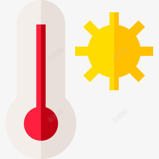 高温自然灾害19平坦图标svg_新图网 https://ixintu.com 平坦 自然灾害 高温