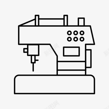 采购产品缝纫机缝纫机电动图标图标