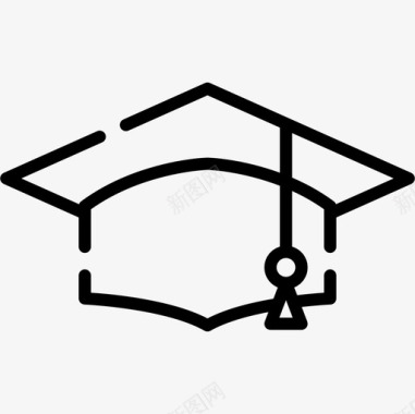 Mortarboard11学院直系图标图标