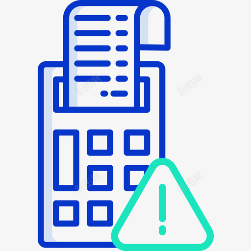 发票付款8轮廓颜色图标svg_新图网 https://ixintu.com 付款 发票 轮廓 颜色