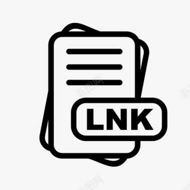 lnk文件扩展名文件格式文件类型集合图标包图标