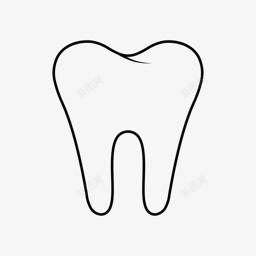 牙齿医学磨牙图标svg_新图网 https://ixintu.com 医学 口腔 牙齿 磨牙