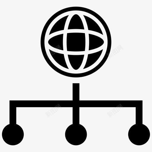 全球链接网络通信全球链接图标svg_新图网 https://ixintu.com 全球 商业 网络 通信 金融 链接