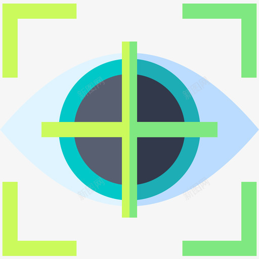 眼球追踪虚拟现实71平面图标svg_新图网 https://ixintu.com 平面 眼球 虚拟现实 追踪