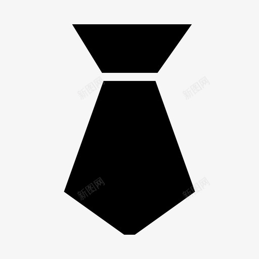 领带商务商人图标svg_新图网 https://ixintu.com 商人 商务 大胆 时尚 随意 领带
