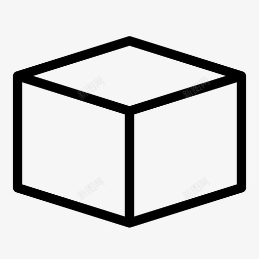 方块区块链图标svg_新图网 https://ixintu.com 区块 方块
