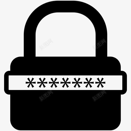 密码安全保护商业金融图标svg_新图网 https://ixintu.com 保护 商业金融 密码安全