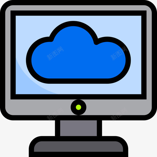 云计算数据和网络管理4线性颜色图标svg_新图网 https://ixintu.com 云计算 数据 线性 网络管理 颜色