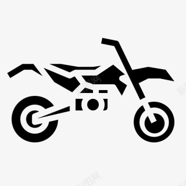 摩托克罗斯摩托车摩托车运输图标图标