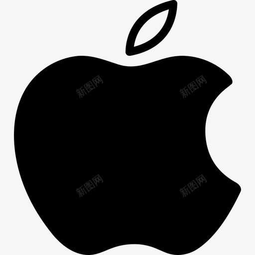 苹果品牌标志图标svg_新图网 https://ixintu.com 品牌 技术 标志 苹果