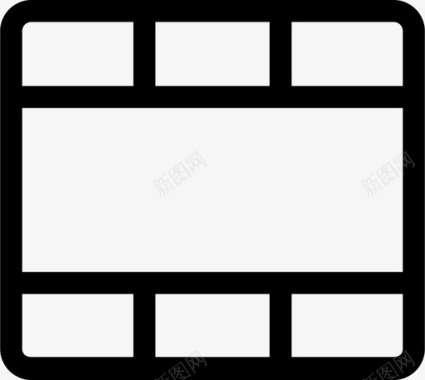 电影电影院视频图标图标