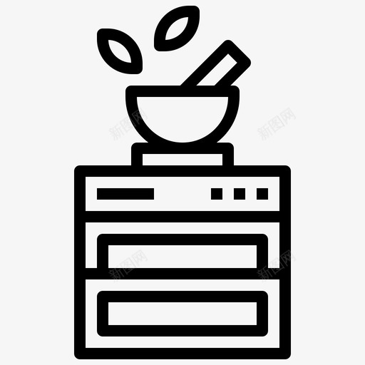烹饪煮沸厨房用具图标svg_新图网 https://ixintu.com 厨房用具 常规 晨间 烹饪 煮沸 餐厅