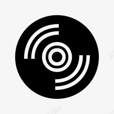 光盘计算机电子图标图标