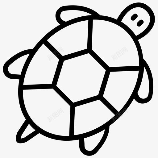 v水生动物爬行动物图标svg_新图网 https://ixintu.com v 乌龟 夏威夷符号线图标 水生动物 海龟 爬行动物