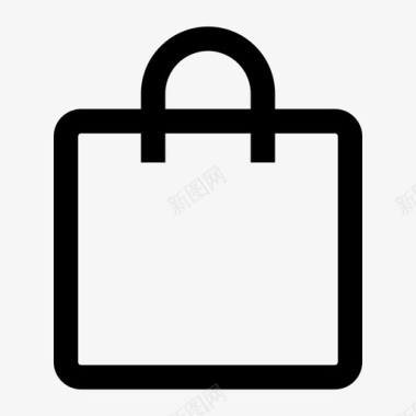 购物袋购物车商品图标图标