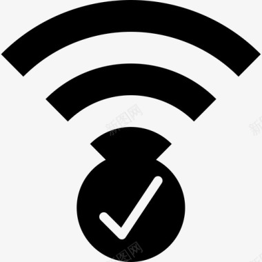 Wifi移动接口2填充图标图标