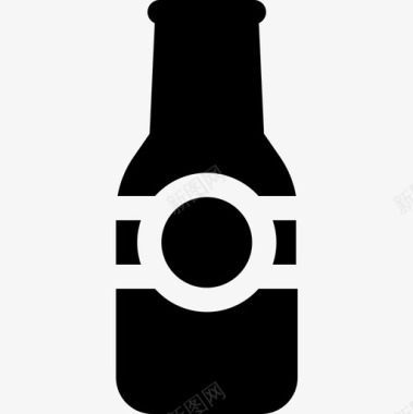 啤酒瓶啤酒43装满图标图标