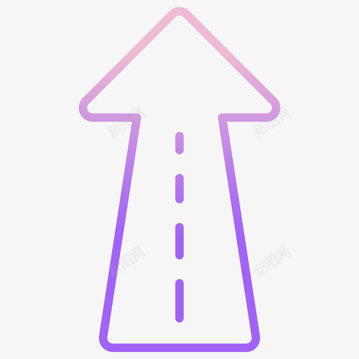 道路行程258轮廓坡度图标svg_新图网 https://ixintu.com 坡度 行程 轮廓 道路