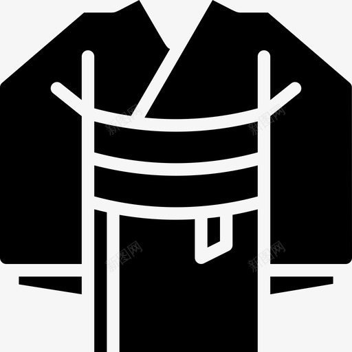 和服日本62填充图标svg_新图网 https://ixintu.com 和服 填充 日本