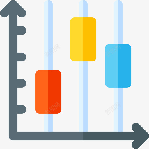 烛台信息图表8扁平图标svg_新图网 https://ixintu.com 信息 图表 扁平 烛台