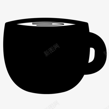 一杯咖啡饮料杯子图标图标