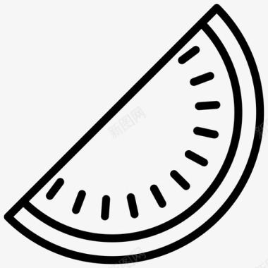西瓜水果柠檬图标图标