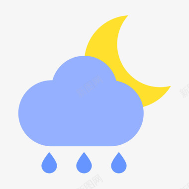 夜·阵雨图标