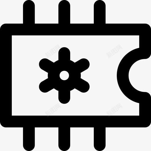 硬件技术支持43线性图标svg_新图网 https://ixintu.com 技术支持 硬件 线性