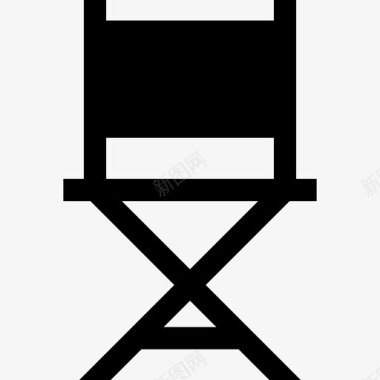 椅子电影工业22填充图标图标