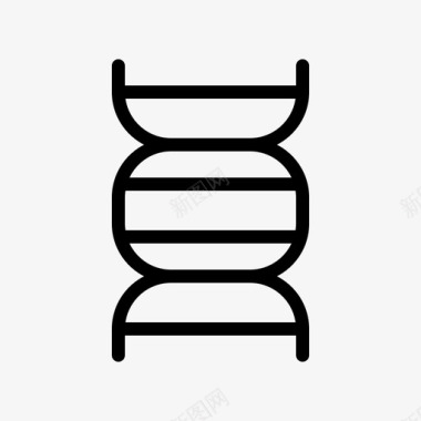 遗传学生物学11线性图标图标