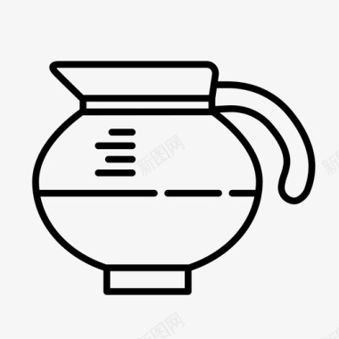 咖啡咖啡壶热饮图标图标