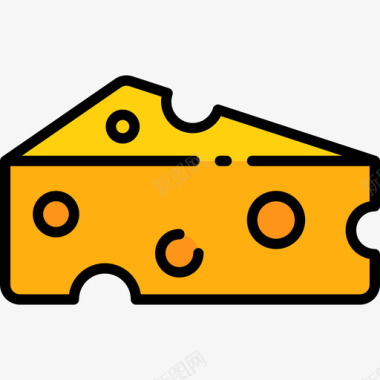 奶酪烧烤38原色图标图标