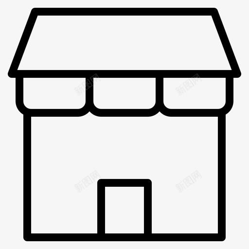 商店工厂手工图标svg_新图网 https://ixintu.com 商店 工厂 手工